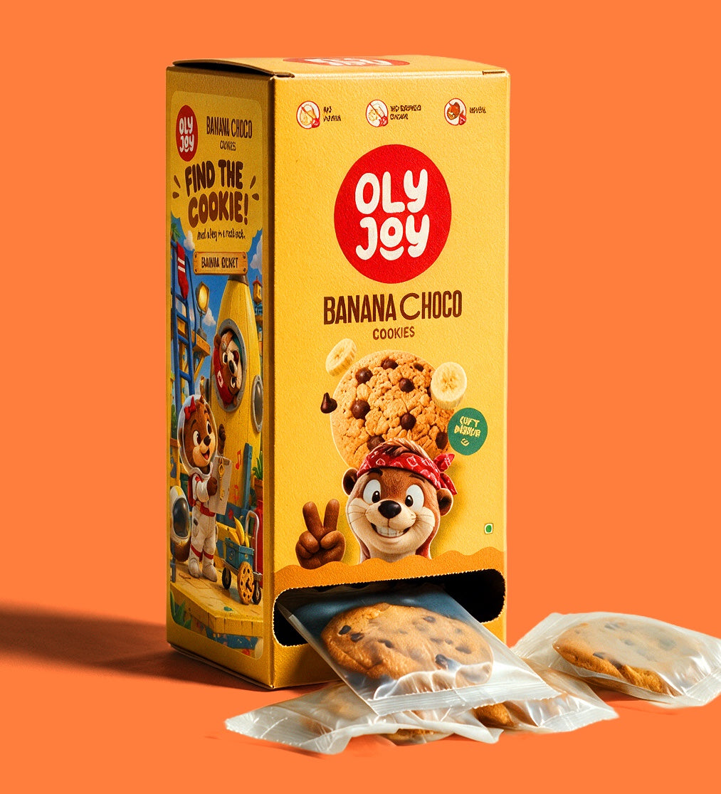 Banana Choco Chip Cookies